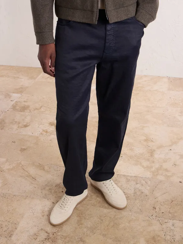 Zegna Triple Stitch™ Suede Slip-On Sneakers Gray (LHSOY) (2)