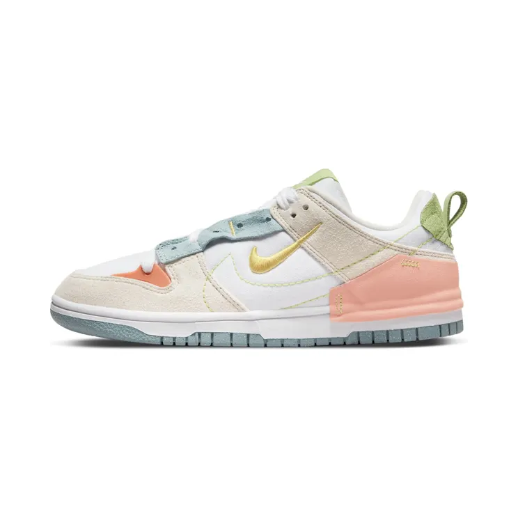 Nike Dunk Low Disrupt 2 Next Nature Multi “White / Light Madder Root / Ocean Cube / Celery” (DV3457-100)