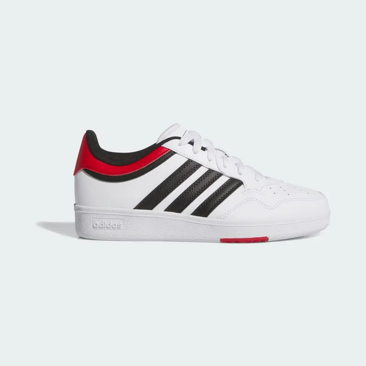 Adidas Hoops 4.0 Kids Cloud White / Core Black / Better Scarlet (JQ7852)