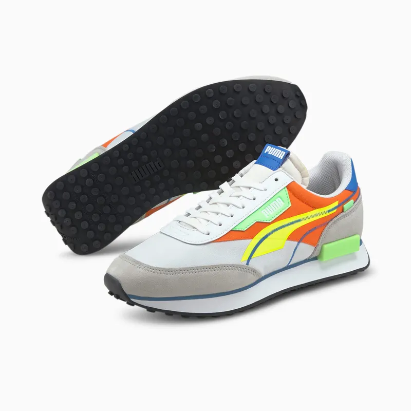 Puma Future Rider Twofold Pop Yellow/White (382043-01)