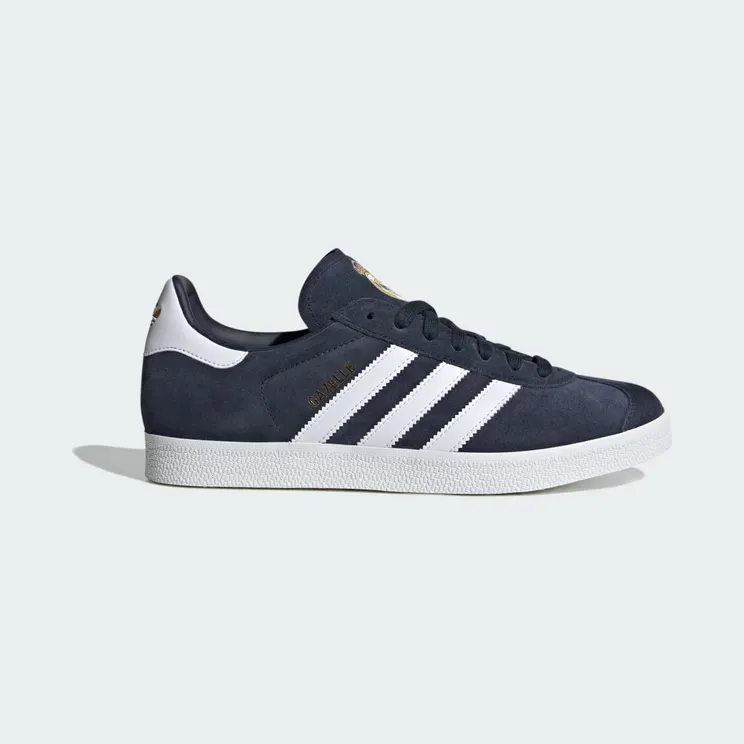 adidas Gazelle Real Madrid Legend Ink / Cloud White / Gold Metallic (IE8502)