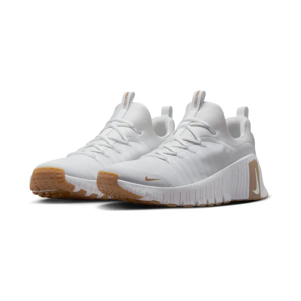 Nike Free Metcon 6 White Gum Light Brown Hemp (FJ7127-105)
