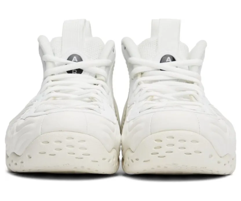 Comme des Garçons Homme Plus White Nike Edition Air Foamposite One Sneakers (PH-K101-2) (2)