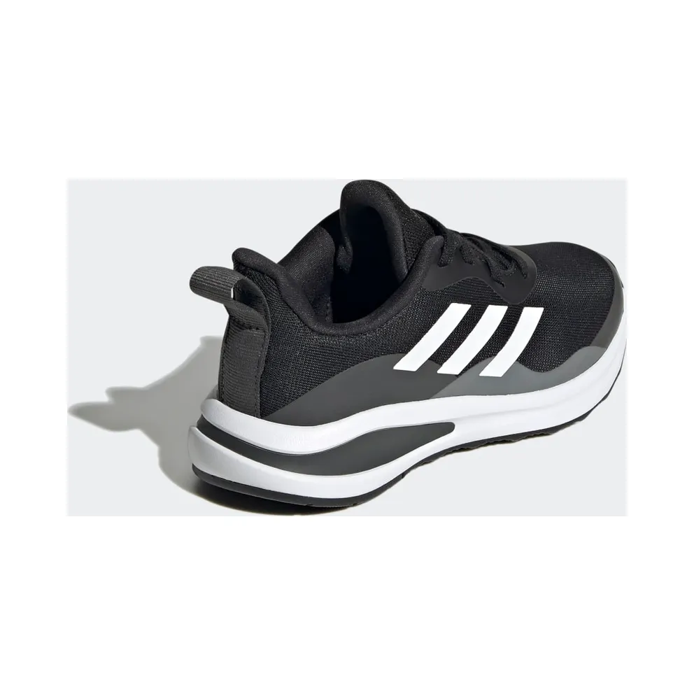 Adidas FortaRun Lace Running Shoes Core Black / Cloud White / Grey Six (GY7597)