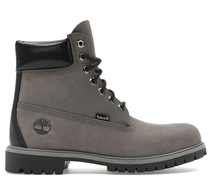 Timberland 6″ Premium Waterproof Boot Dark Grey Black (TB0A2HMK-033)
