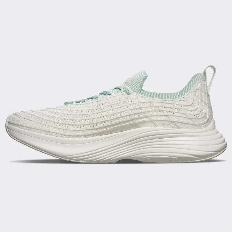 APL TechLoom Zipline “Ivory/Matcha/Ribbed” (Women)