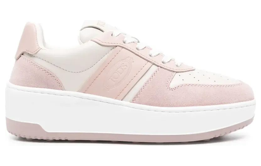 Tod’s Sneakers met logoprint – Beige (XXW88K0HP30QLA)
