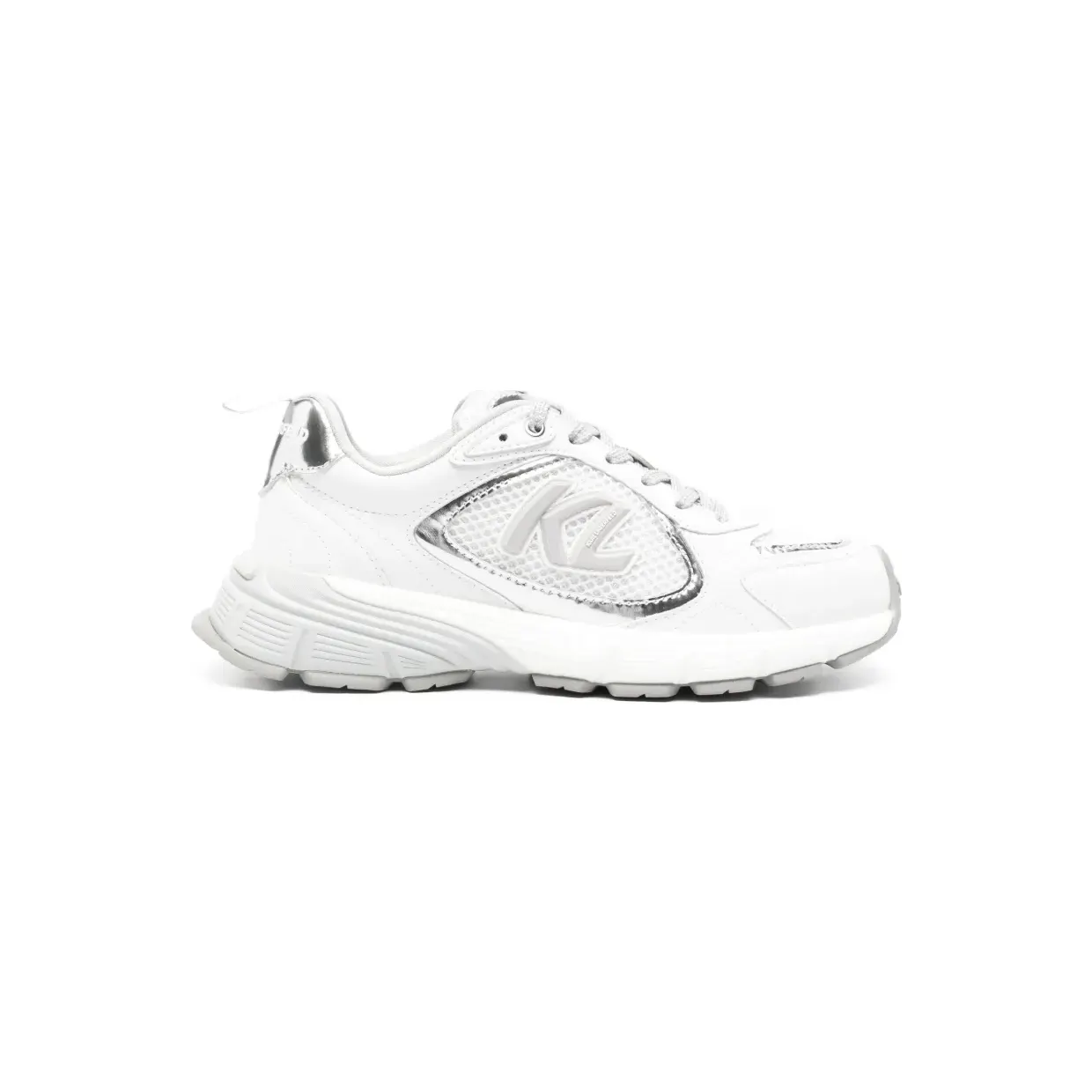 Karl Lagerfeld Orion met metallic afwerking “White” (KL65526A41S)