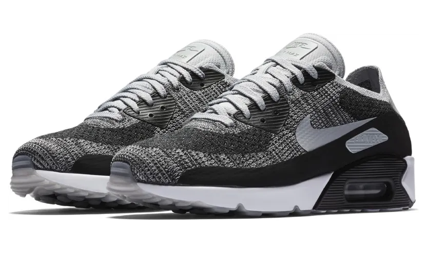 Nike Air Max 90 Ultra 2.0 Flyknit Black Wolf Grey