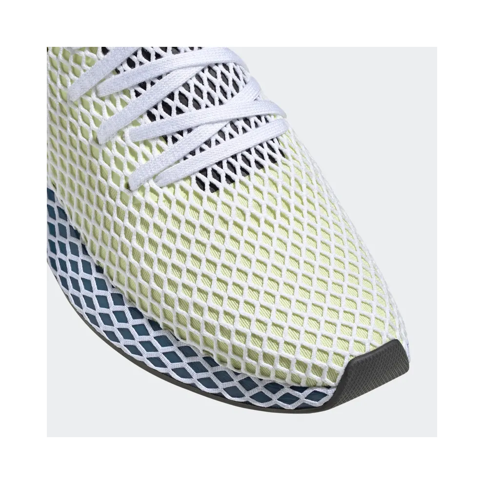 adidas Deerupt Runner Yellow Tint / Cloud White / Legend Marine (EF5377)