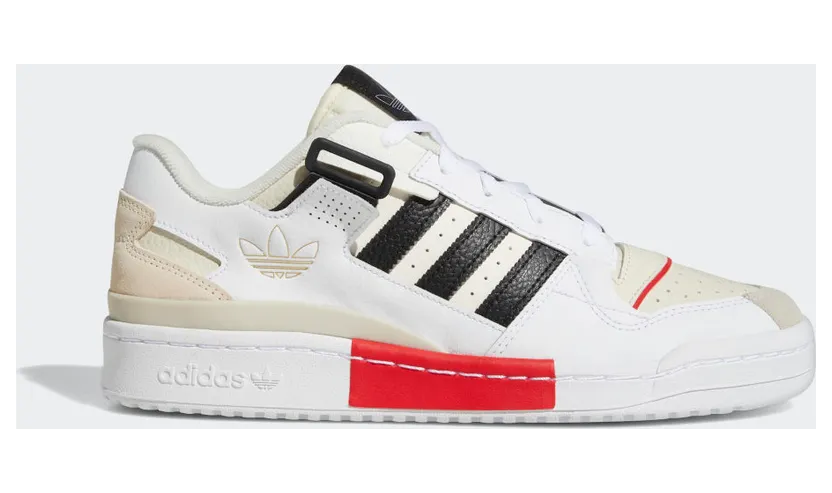 adidas Forum Exhibit Low Cloud White / Core Black / Vivid Red (GZ0937)