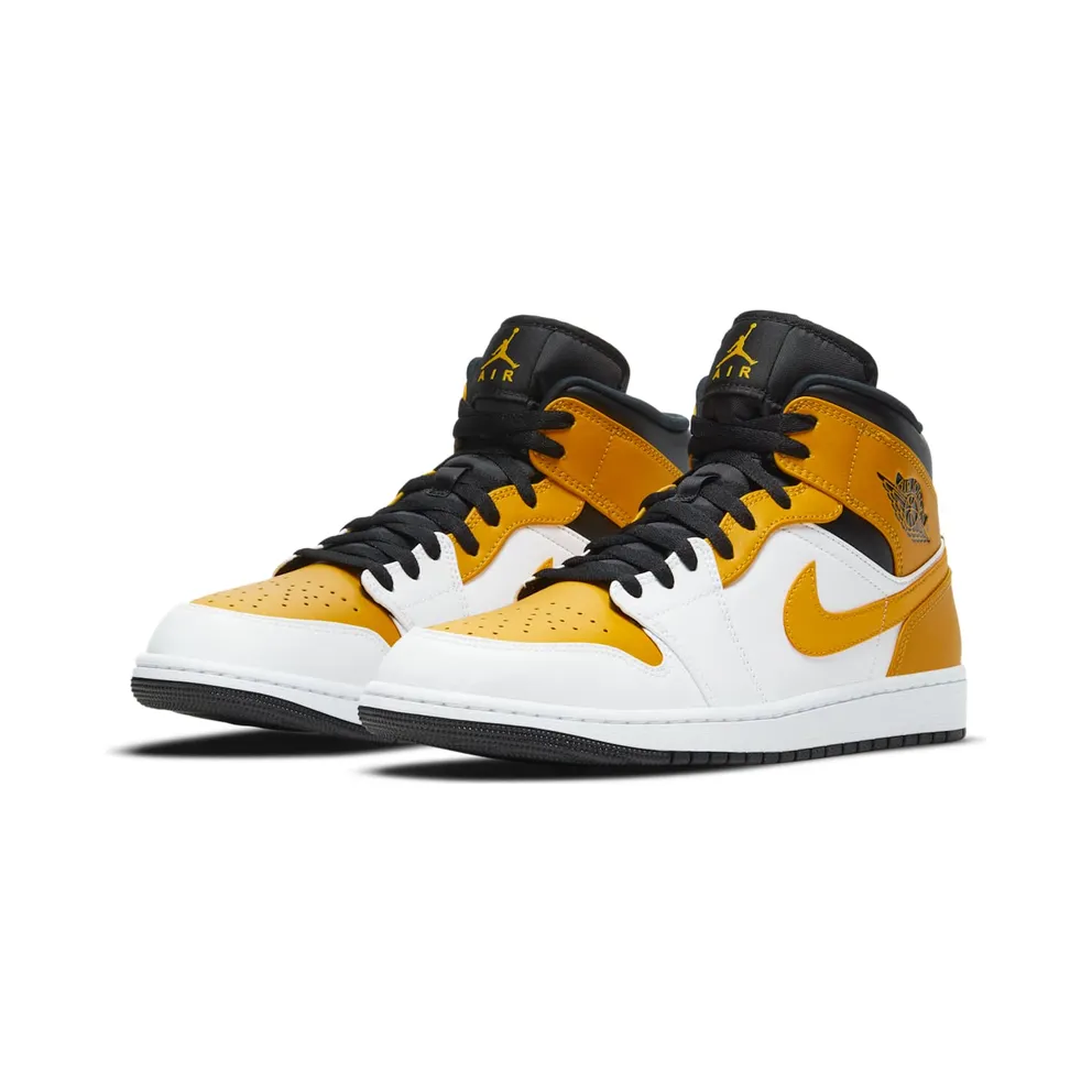 Air Jordan 1 Mid University Gold – “University Gold / White / Black” (554724-170)
