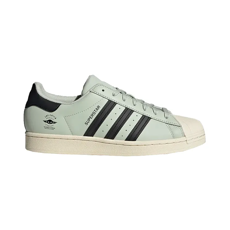 Adidas Star Wars x Superstar ‘The Child’ Linen Green/Core Black/Cream White (GZ2751)