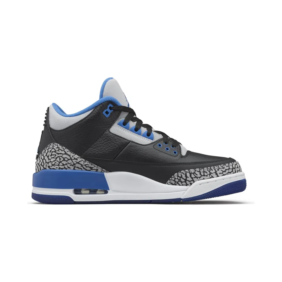 Air Jordan Nike AJ III 3 Retro Sports Blue (2014) (136064-007)
