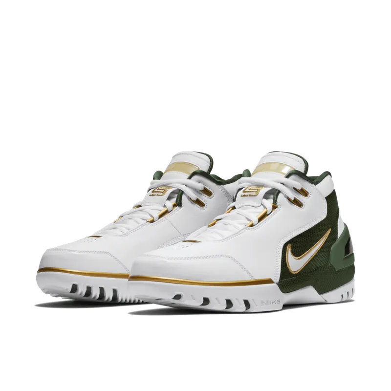 Nike Air Zoom Generation SVSM Retro White/White-Metallic Gold Dust-Deep Forest (AO2367-100)