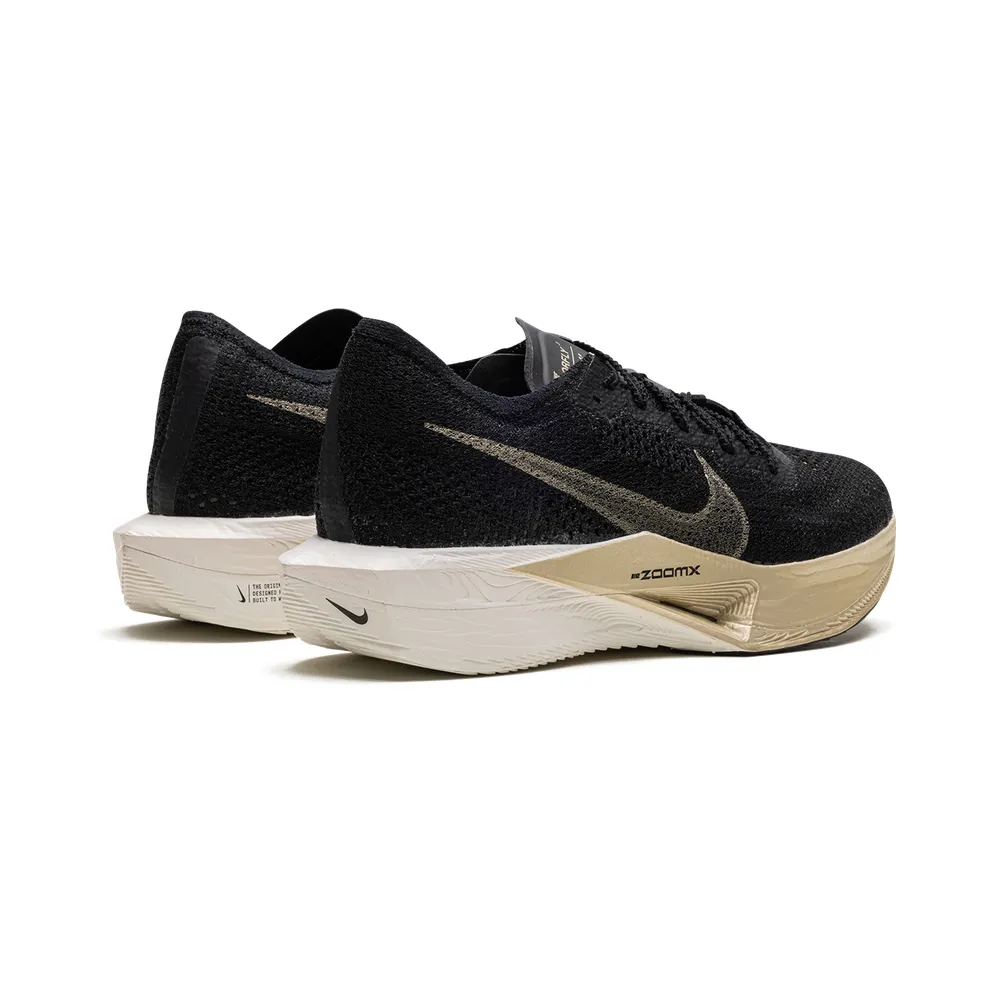 Nike ZoomX Vaporfly 3 “Black Metallic Gold Grain” (DV4129-001)