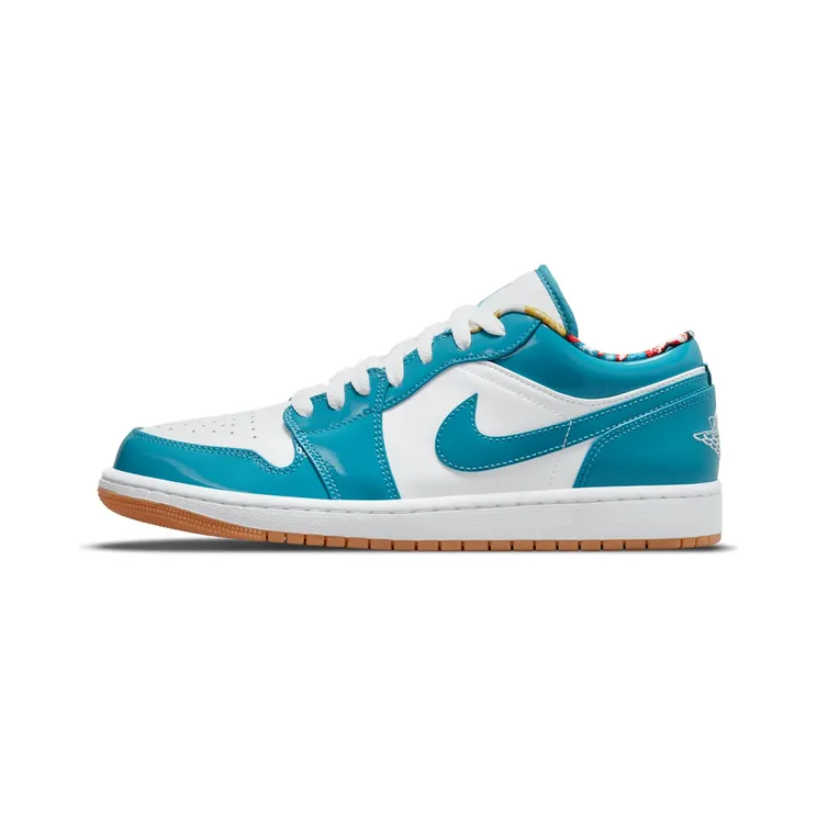 Air Jordan 1 Low Light “Cyber Teal / White / Armoury Navy” (DC6991-400)