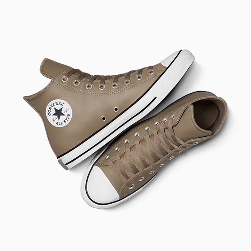 Converse Chuck Taylor All Star Mono Leather Classic Taupe/Dark Matter (A09482C)