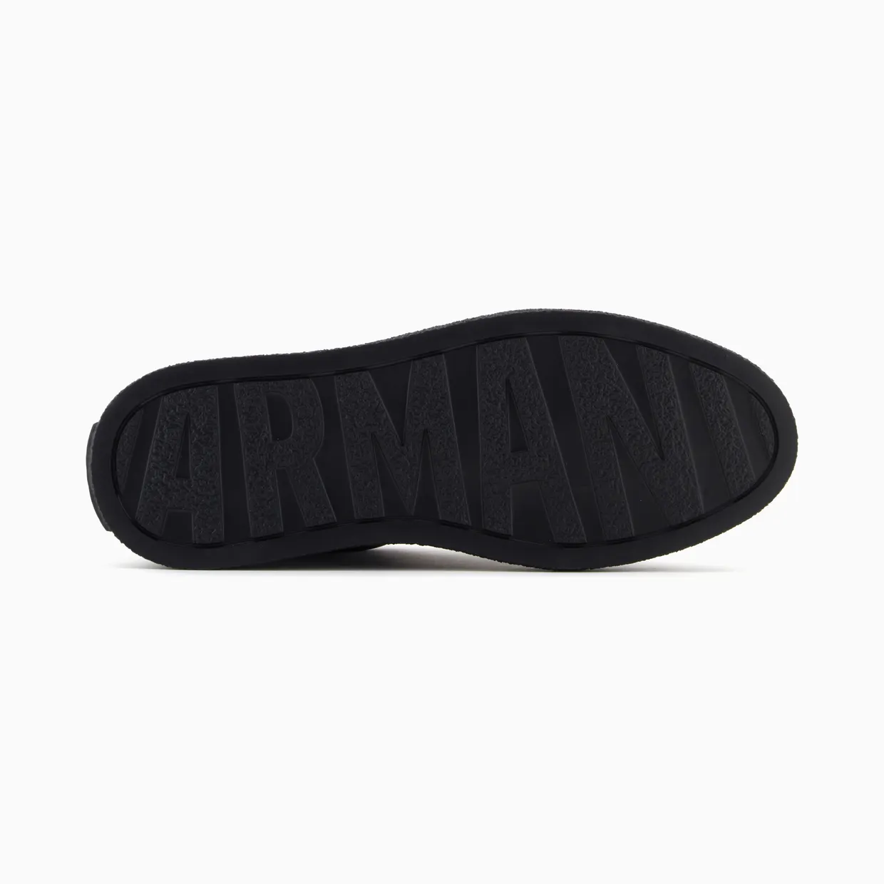 Armani Low-Top Sneakers In Smooth Leather With An Embossed Logo (XM001666-AF31308-UC001) (6)