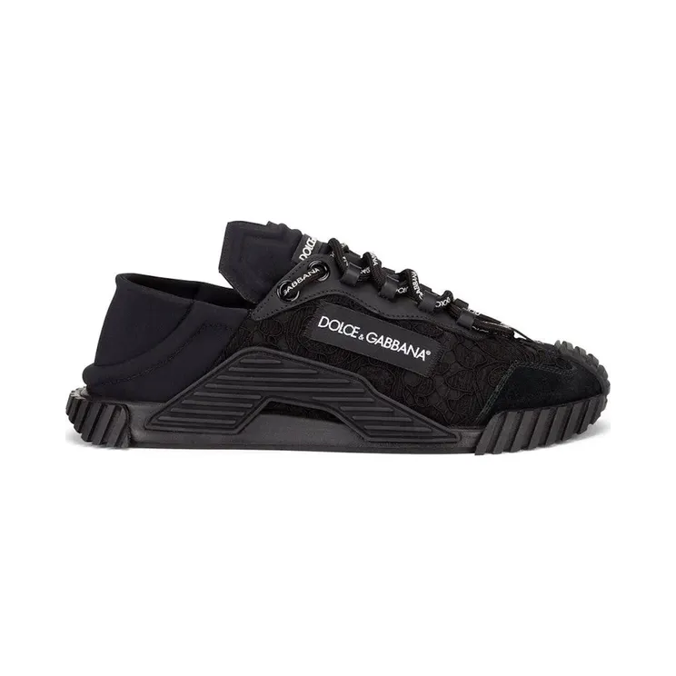 Dolce & Gabbana NS1 Low Top Black Lace (CK1837AX37280999)