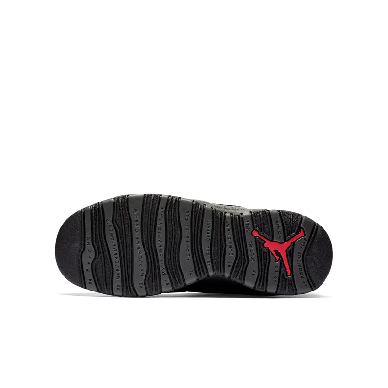 Jordan 10 Retro Shadow 2018 (GS) Dark Shadow/True Red-Black (310806-002)