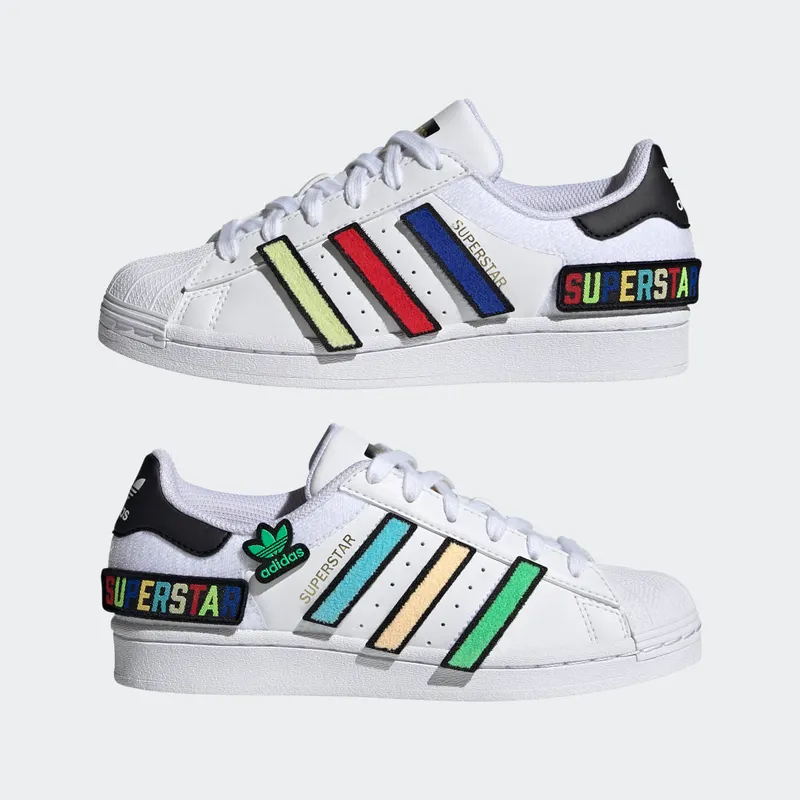 Adidas Superstar Cloud White / Core Black / Gold Metallic (Q47342)