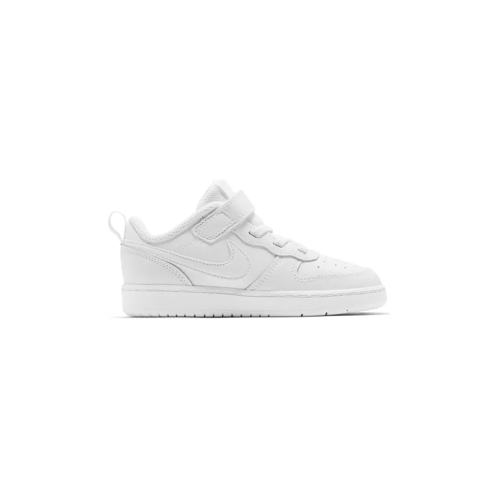 Nike Court Borough Low 2 Triple White (TD) White/White/White (BQ5453-100)