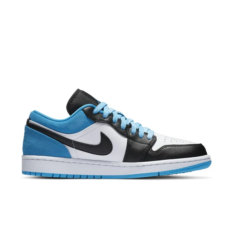 Jordan 1 Low Laser Blue Black/Black-Laser Blue-White (CK3022-004)