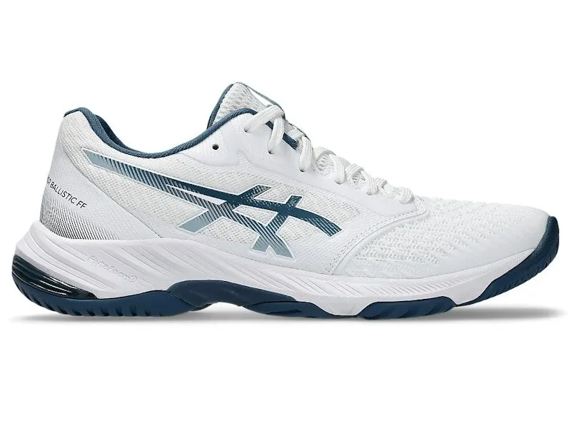 ASICS Netburner Ballistic FF 3 White Vintage Indigo (1051A073-103)