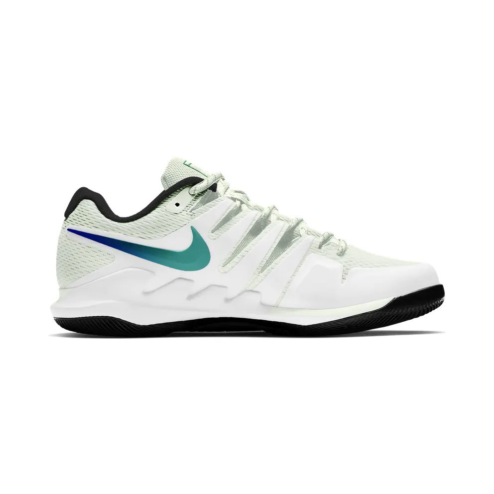 Nike Court Air Zoom Vapor X White Black Electro Green Summit White/Black-Electro Green-White (AA8030-112)