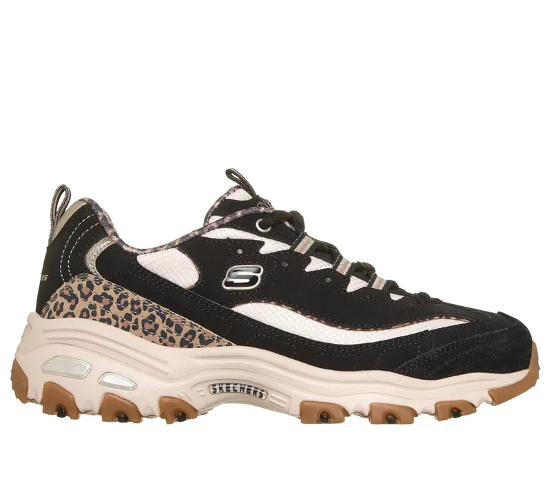 Skechers D’Lites “Wild Charm Sneaker Black” (150877BLK)