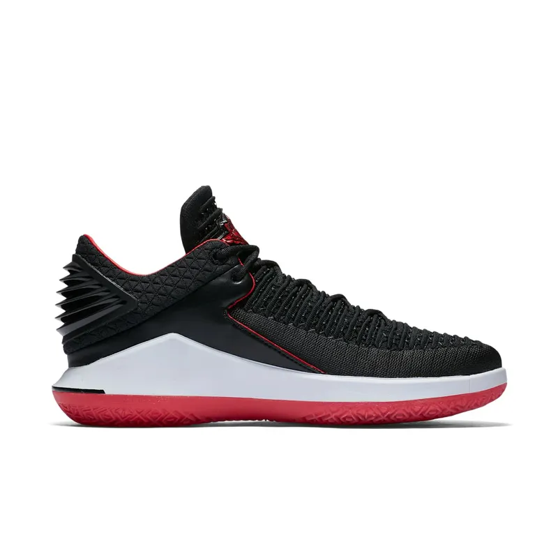 Jordan XXXII Low MJ Day Black/University Red-White (AA1256-001)