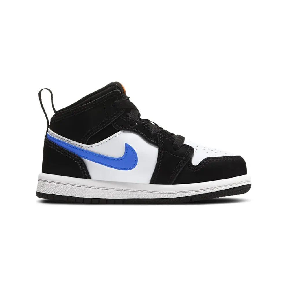 Jordan 1 Mid Black Racer Blue White (TD) Black/Racer Blue-White (640735-084)