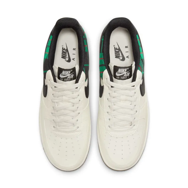Nike Air Force 1 Low ’07 LX “Plaid Pale Ivory Stadium Green” (DV0791-100)