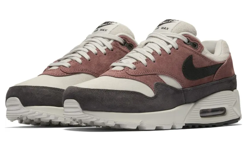 Nike Air Max 90/1 Red Sepia Oil Grey (W)