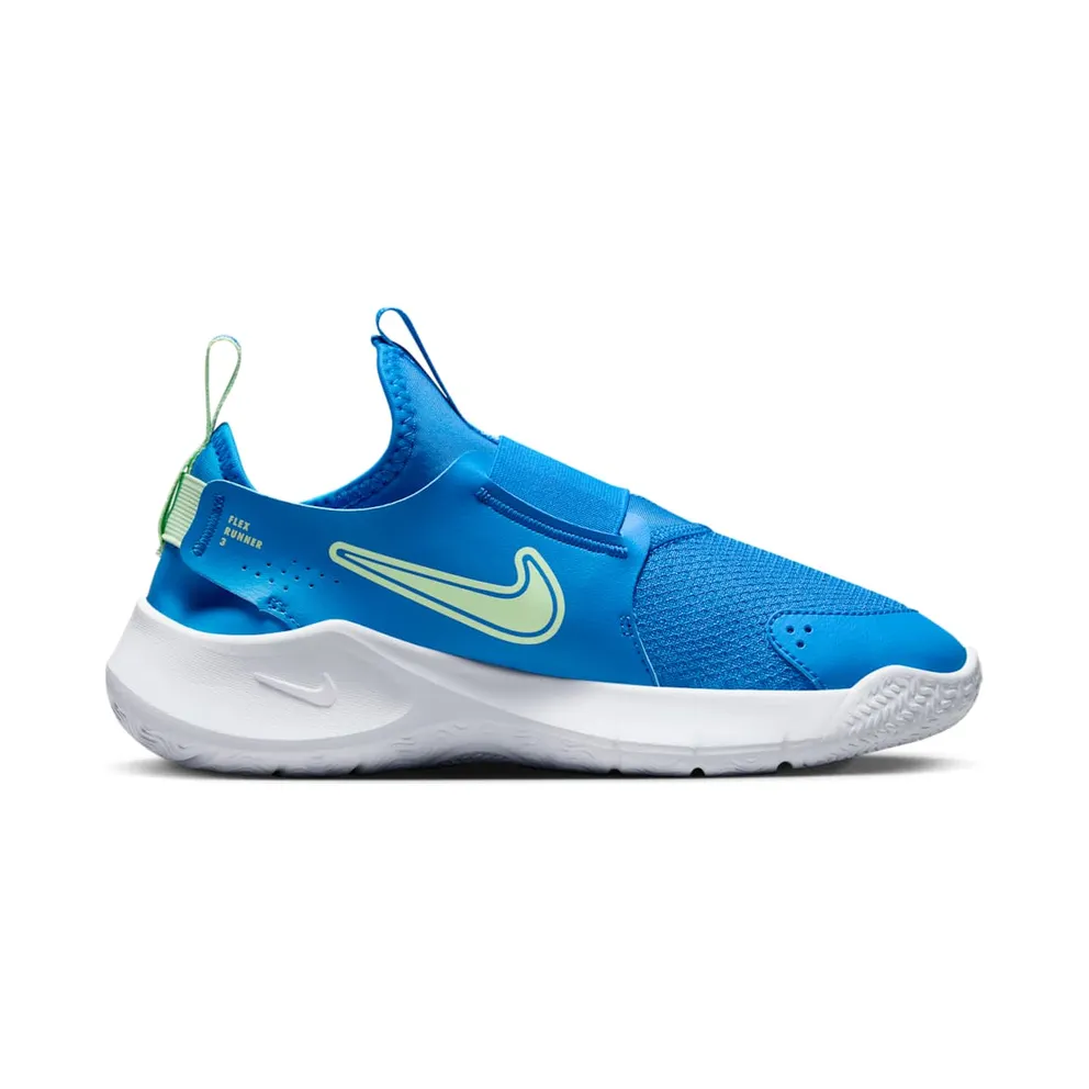 Lage Nike Chaussures de running Flex Runner 3 bleu (FN1294-400)