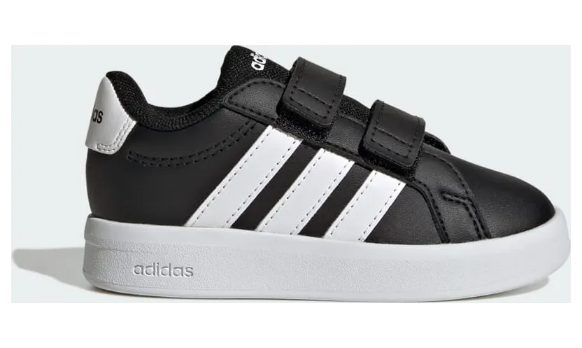 Adidas Grand Court 3.0 Peuters Core Black / Cloud White / Cloud White (HP3535)