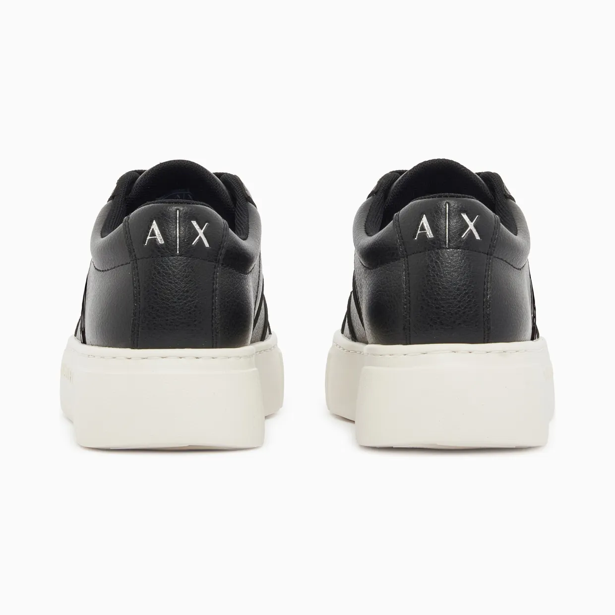 Armani Low Cut Sneakers With Mesh And Mini-Tumbled Finish (XW003066-AF27076-UC001) (4)