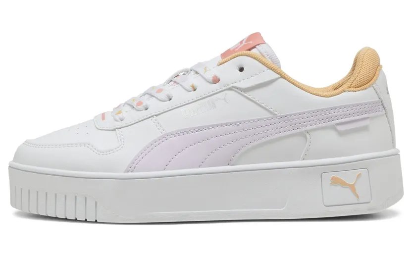 Puma Carina Street Lacey “Puma White / Lilac Frost / Almost Apricot” (400884_02)