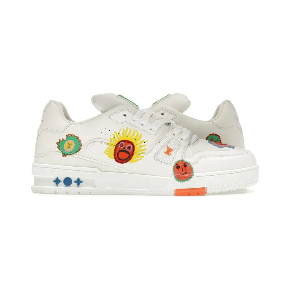 Louis Vuitton x Yayoi Kusama Trainer White Print (1ABD3G)