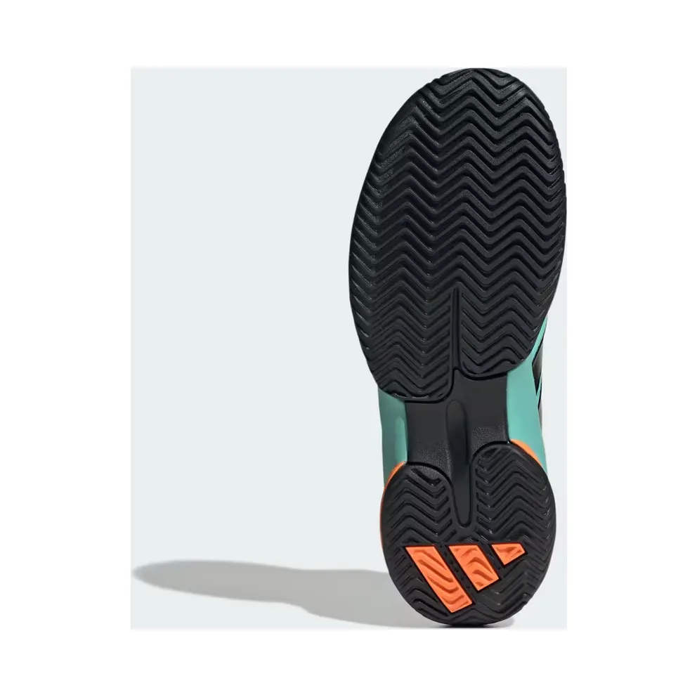 adidas Barricade Tennis “Flash Aqua / Core Black / Lucid Orange” (JR4447)