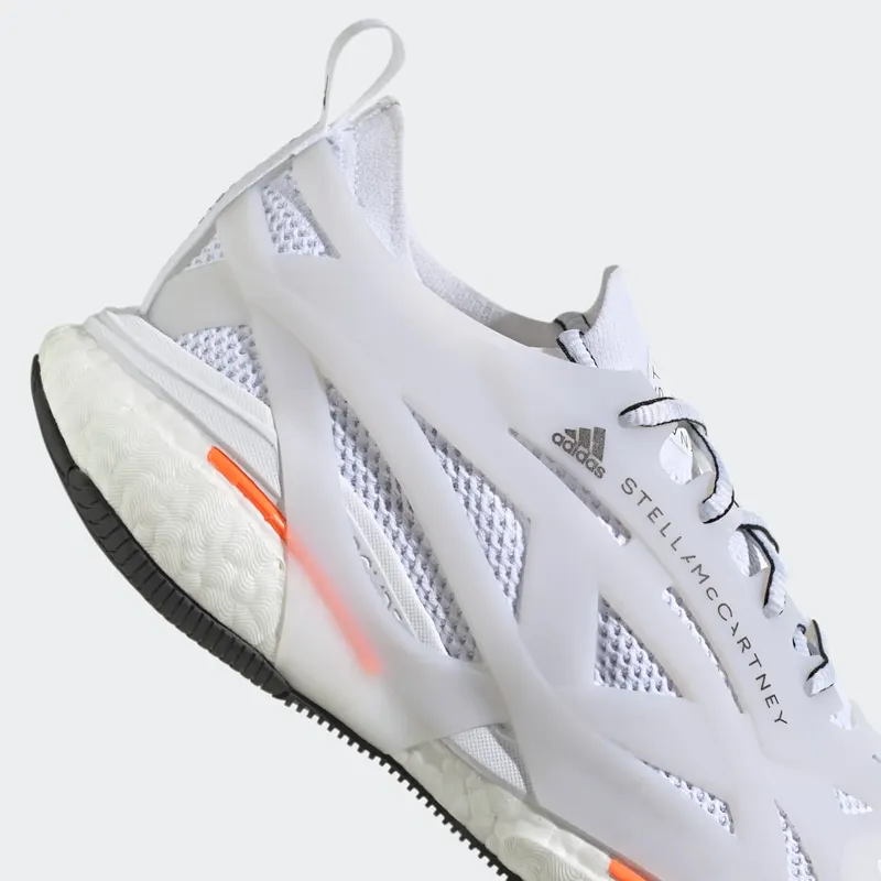 Adidas adidas by Stella McCartney Solarglide Running Cloud White / Cloud White / App Signal Orange (HR1923)