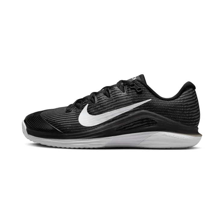 Nike Court Vapor 12 Clay “Black / Dark Smoke Grey / White” (HQ6027-001)