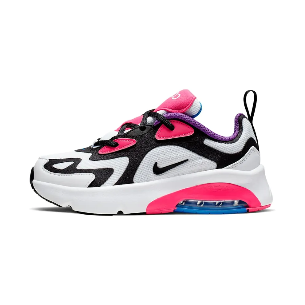 Nike Air Max 200 White Hyper Pink Black (PS)