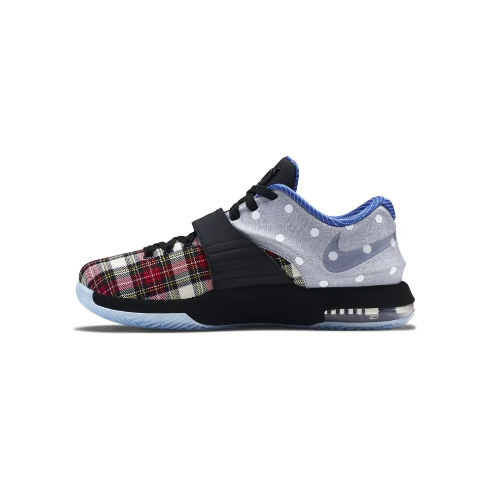 Nike KD 7 EXT Plaid & Polka Dot University Red/Black-White (726439-600)