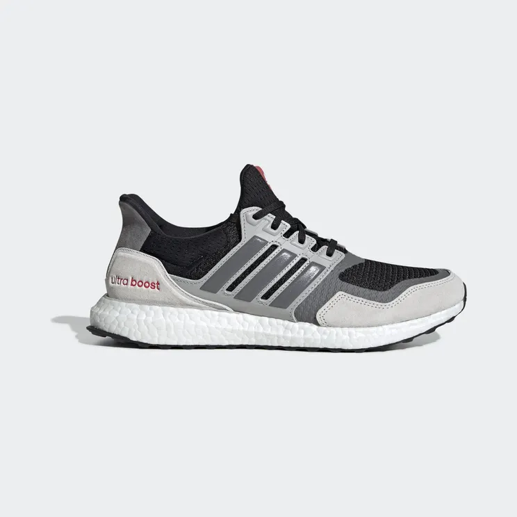 adidas Ultra Boost S&L Black Grey Four Red