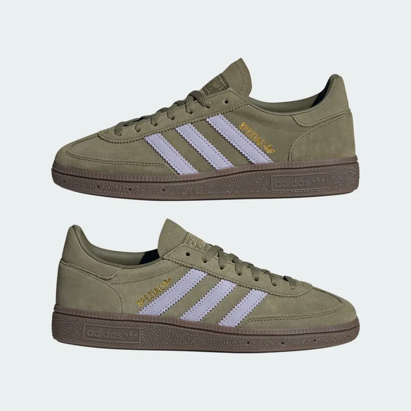 Adidas Handball Spezial Focus Olive / Violet Tone / Gum (JI2650)