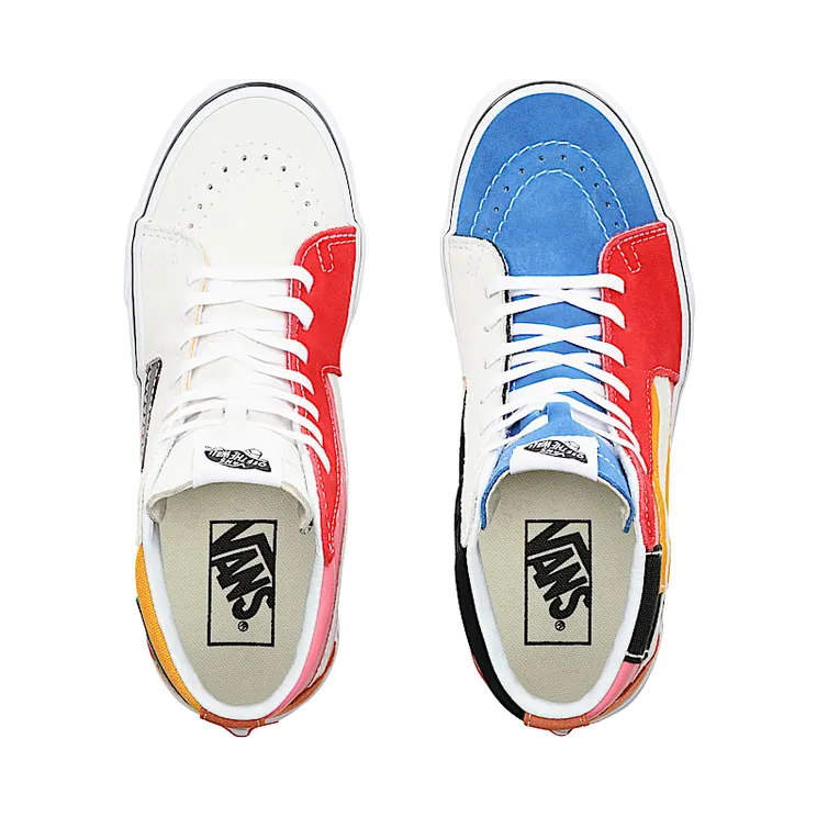 Vans SK8-Hi ‘Patchwork’ Multi/True White (VN0A38GEVMF)