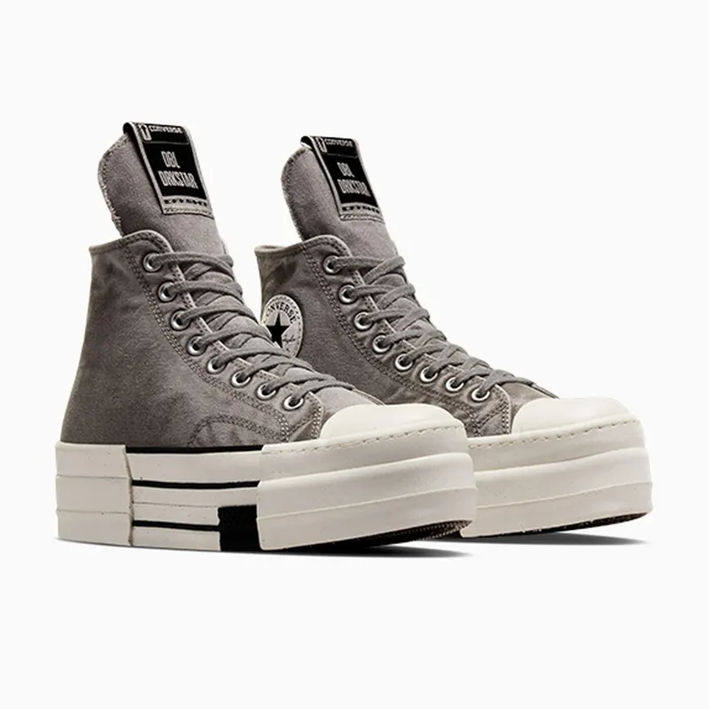 Converse DBL DRKSTAR Chuck Taylor All Star 70 Hi Rick Owens DRKSHDW Overdye Concrete (A06755C)