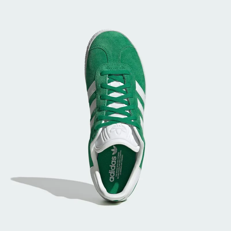 adidas Gazelle Green / Cloud White / Gold Metallic (IE5612)